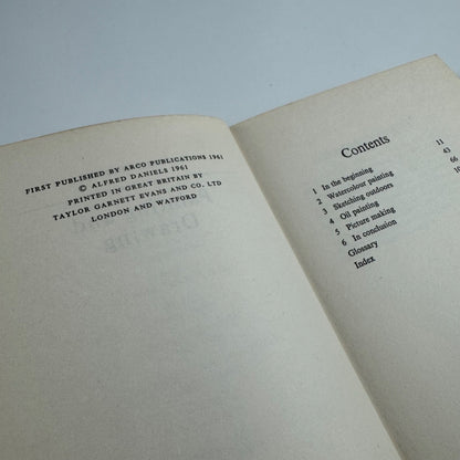 Printing and Drawing by Alfred Daniels. An Arco Handybook, 1961