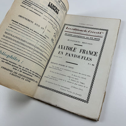 L'Esprit Nouveau journal | Issue No. 28 1925 Amédée Ozenfant and Le Corbusier
