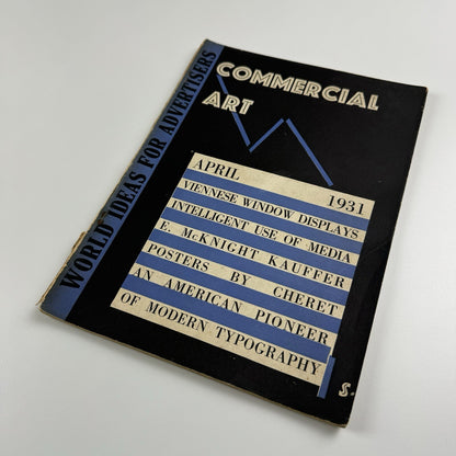 Commercial Art – The Advertisers Magazine April 1931, No 58 | McKnight Kauffer