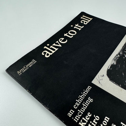 alive to it all | Arts Council folder catalogue and postcards 1983