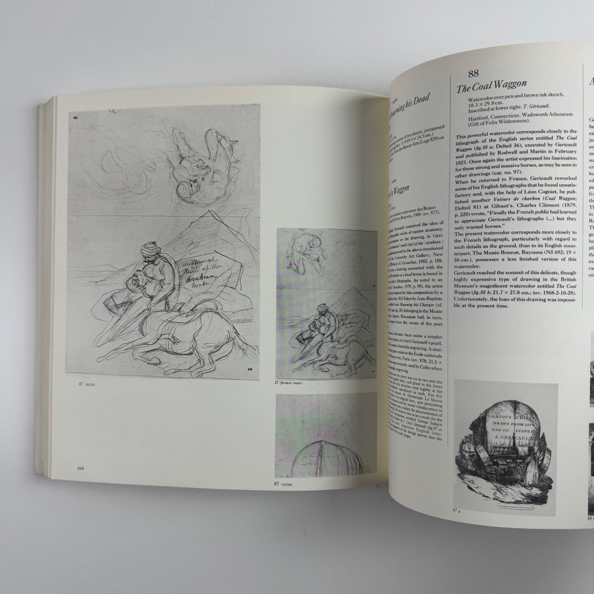 Master Drawings by Gericault | International Exhibitions Foundation, 1985 text by Philippe Grunchec