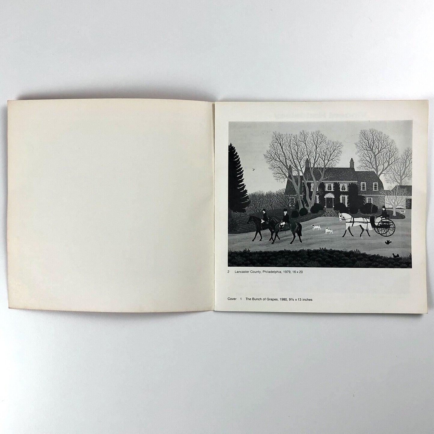 Vincent Haddelsey | David Findlay Galleries, New York, catalogue, 1980