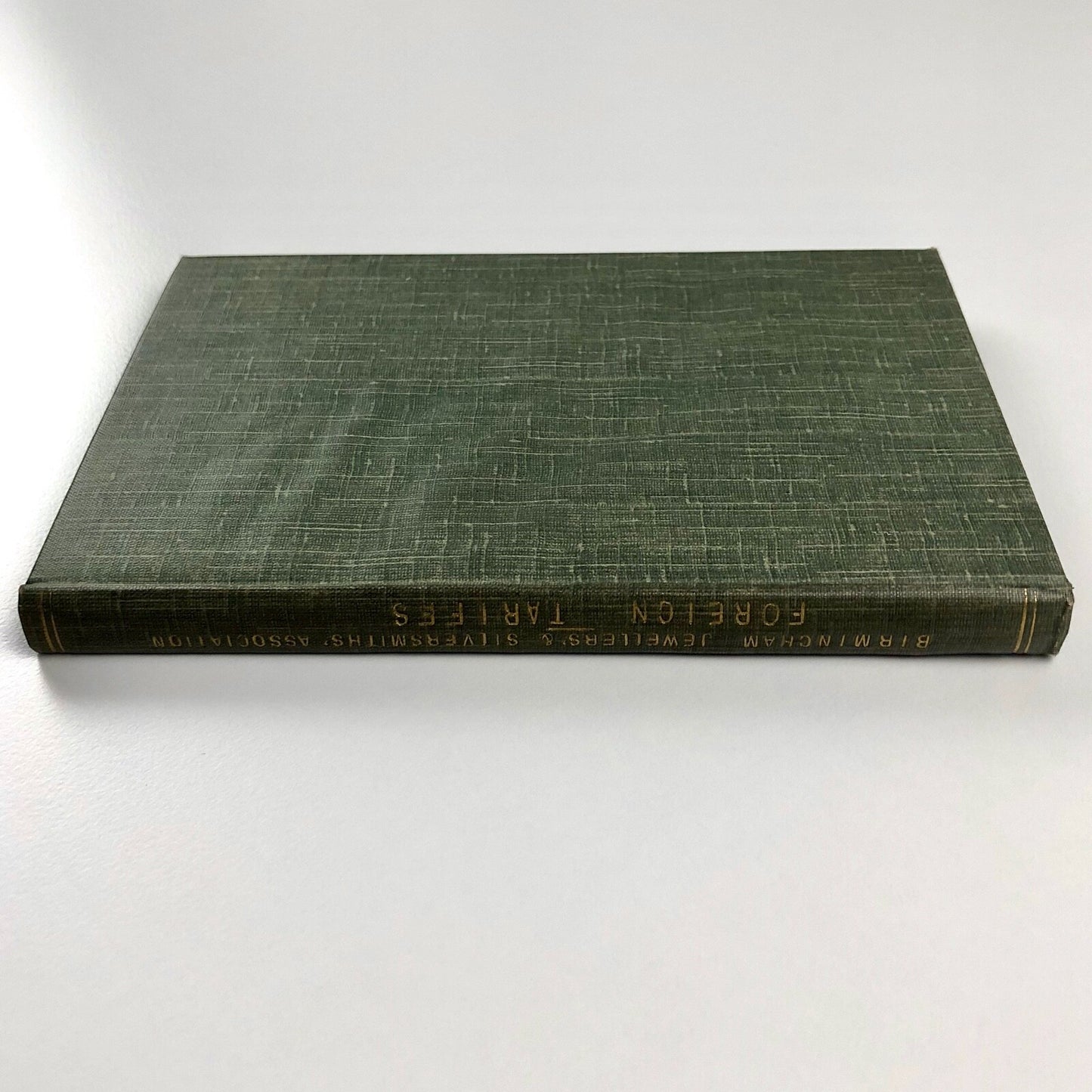 Birmingham Jewellers & Silversmiths – British Colonial and Foreign Tariffs, 1903