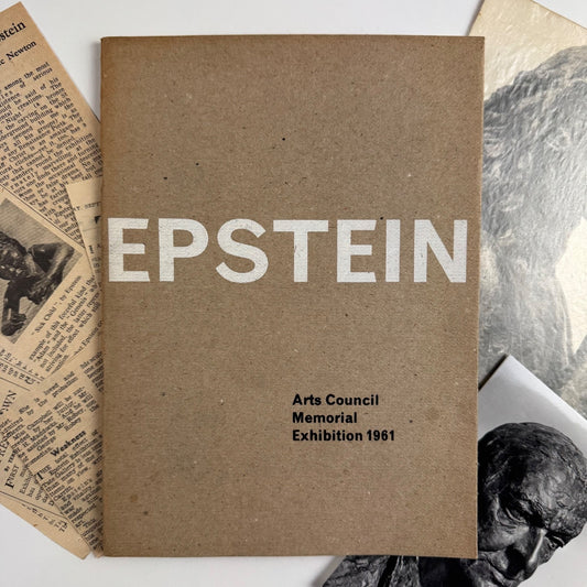 Jacob Epstein Arts Council Memorial Exhibition 1961 + related ephemera, press cuttings, photographs