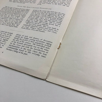 Scottish Silver Spoons | Joy Scott Whyte, Scottish Art Review 1966 offprint