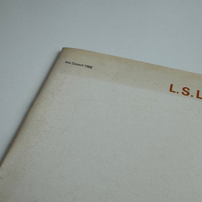 L.S. Lowry retrospective exhibition | Arts Council 1966/67 + private view invite