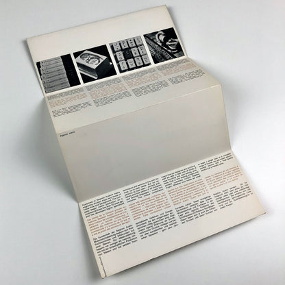 Stephen Austin Matrix Division ephemera | Promotional trade leaflet, 1970s?