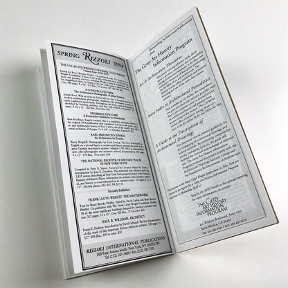 SAH – Society of Architectural Historians | 47th Annual Meeting leaflet, 1994