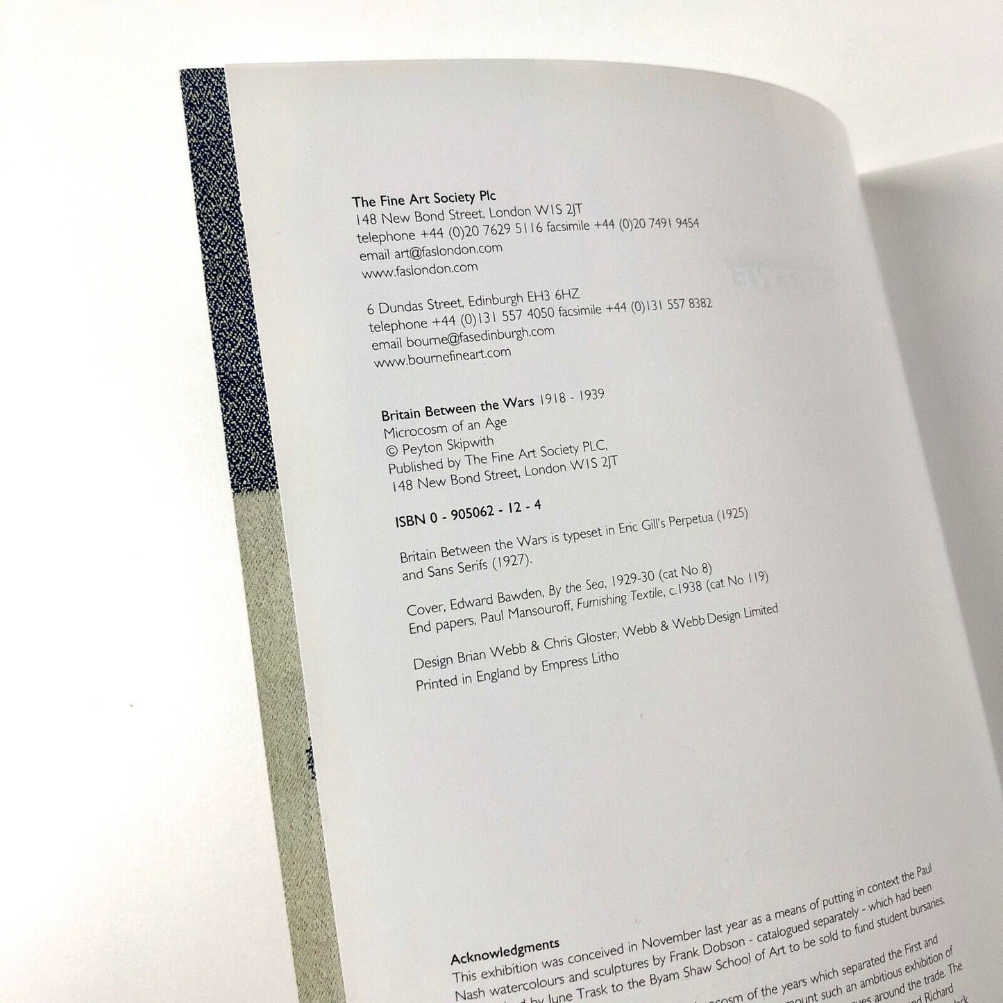 Britain Between the Wars 1918-1939, Microcosm of an Age | Peyton Skipworth, 2004