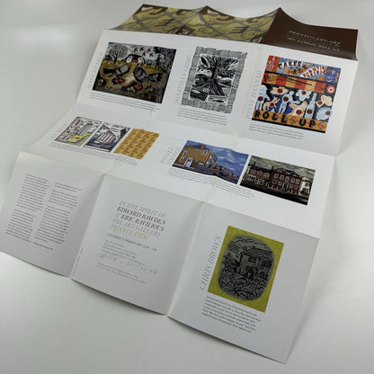 Private view invite Eric Bawden Eric Ravilious | Fry Art Gallery, Webb & Webb 2007