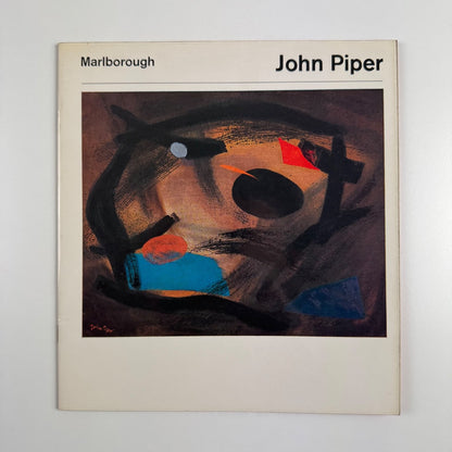 John Piper Recent Work Marlborough March-April 1963 cat 114 design by Gordon House