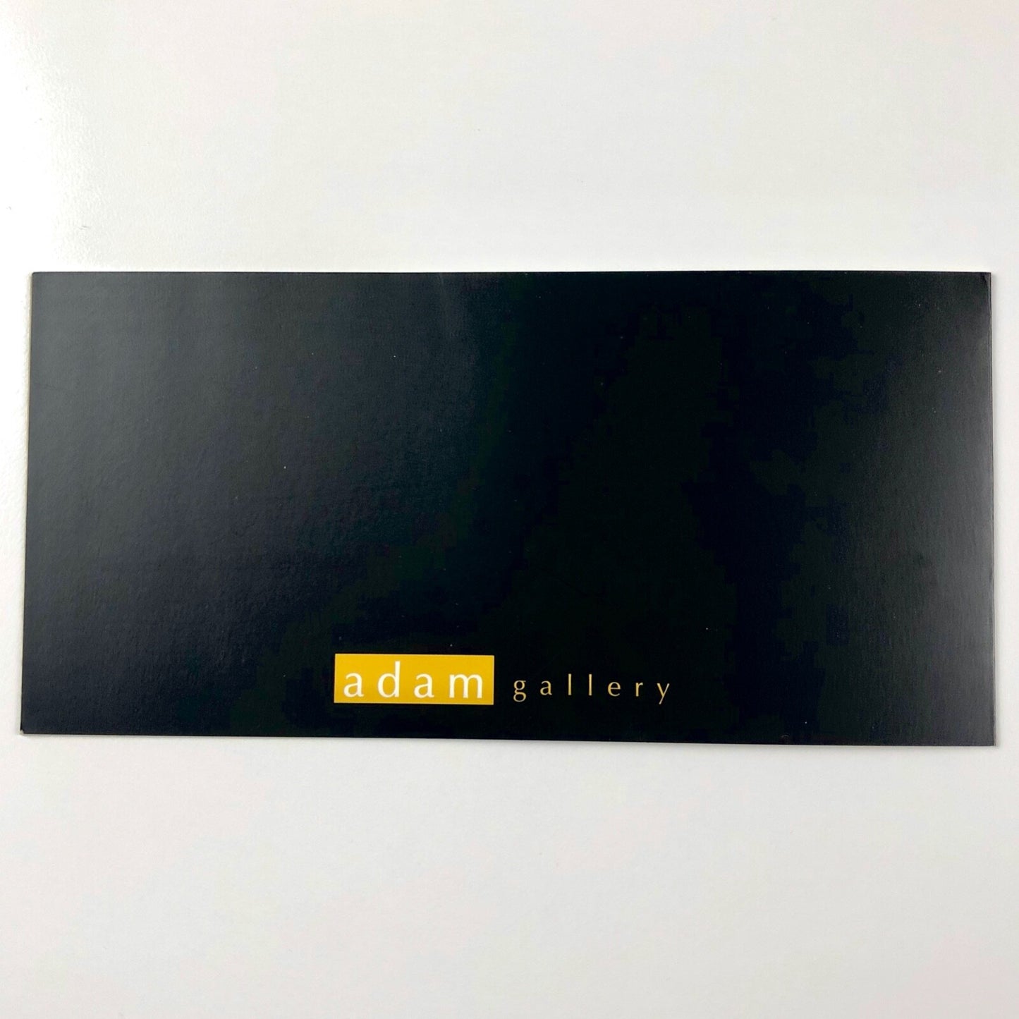 Richard Cartwright | Adam Gallery Bath 4-page private view invitation card, 1999