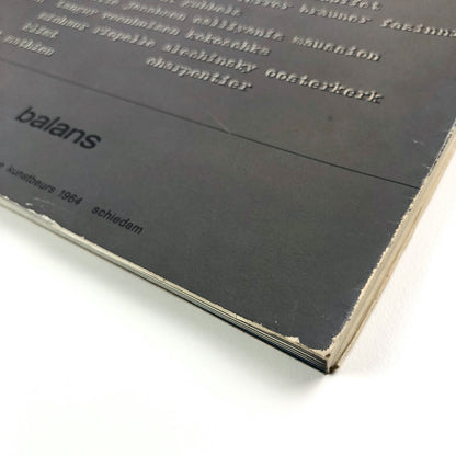 Balans. Foire d’Arte moderne 1964. Moderne kunstbeurs | Stedelijk museum Schiedam