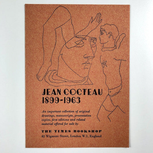 Jean Cocteau 1899-1963 | Promotional leaflet | The Times Bookshop