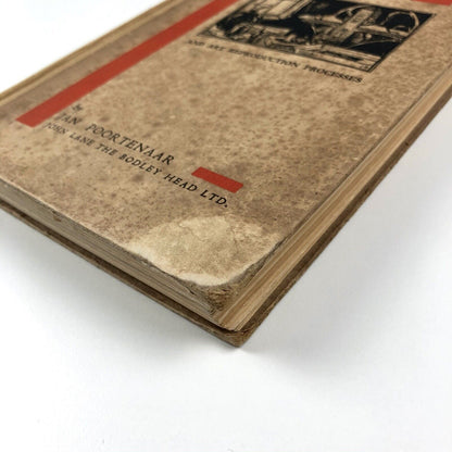 The Technique of Prints and Art Reproduction Processes by Jan Poortenaar | John Lane The Bodley Head, 1933