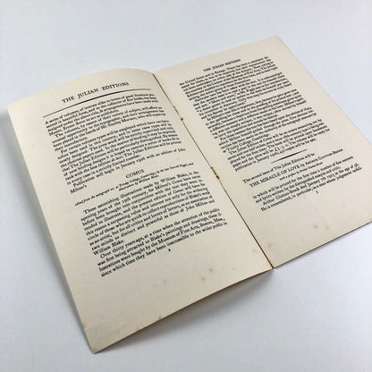 Prospectus of the Julian Editions. Ernest Benn Ltd, London 1925-1926