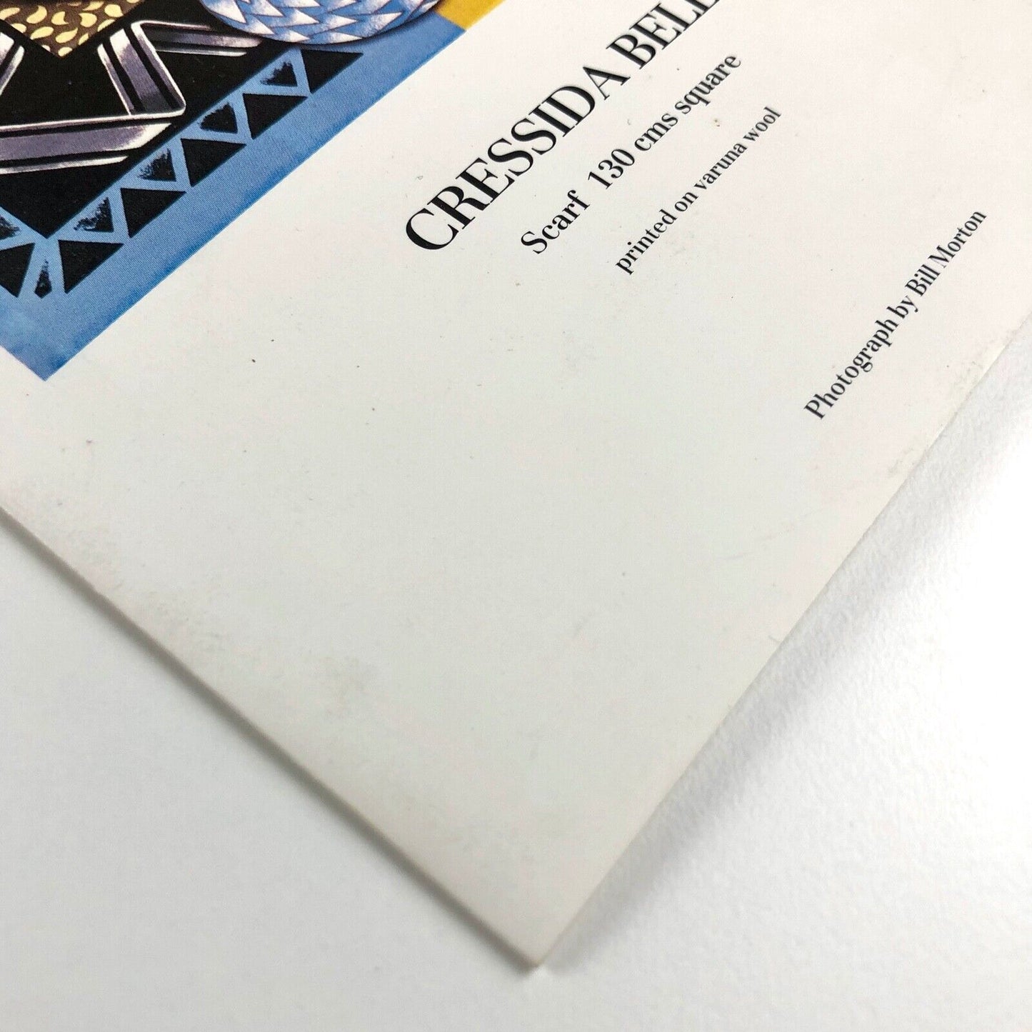 Promotional card for Cressida Bell / Quentin Bell | Midland Group, Nottingham, 1986