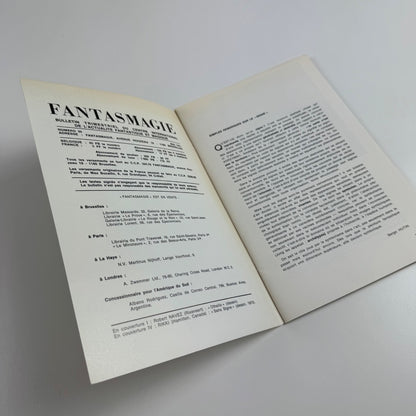 Fantasmagie Bulletin 30 Le Signe II May 1971