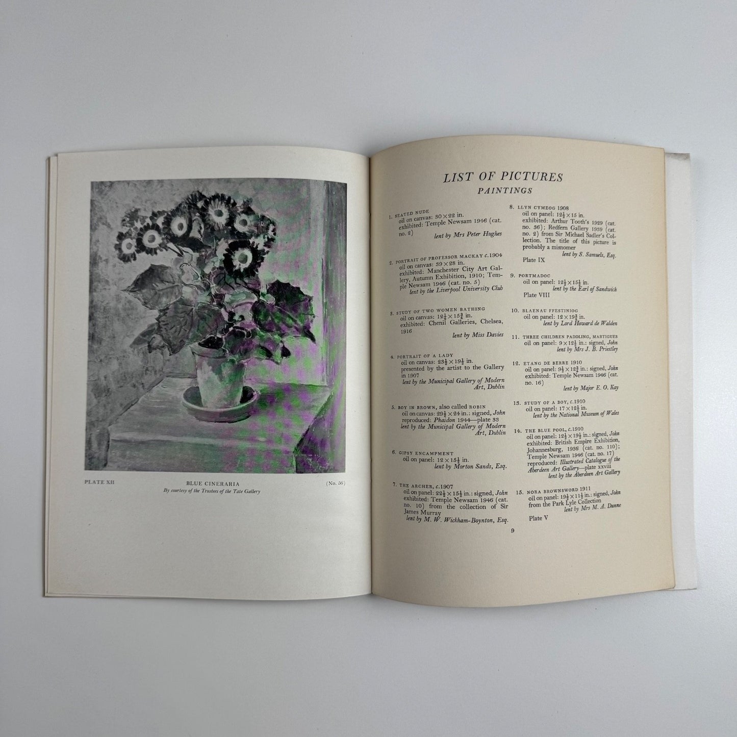 Augustus John Drawings and Paintings | Arts Council, 1948