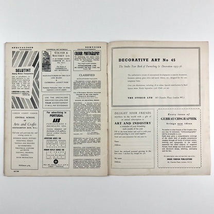 Art & Industry: Pioneer Journal of Industrial Design | October 1955, Vol 59 352