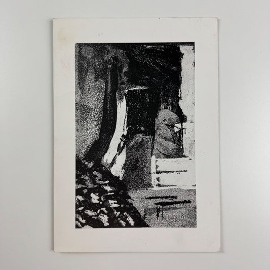 Private view invitation John Walker Prints 1976-84 Tate Gallery 1985
