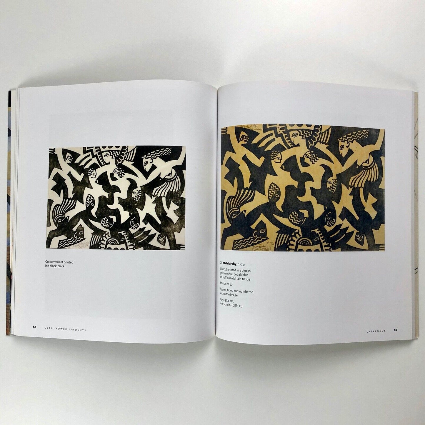 Cyril Powers Linocuts: A Complete Catalogue by Philip Vann | Osborne Samuel, Lund Humphries, 2008