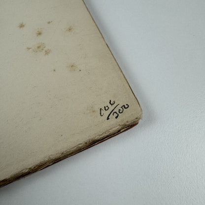 The Quintain. A second essay in book production | Hornsey School of Art, 1930