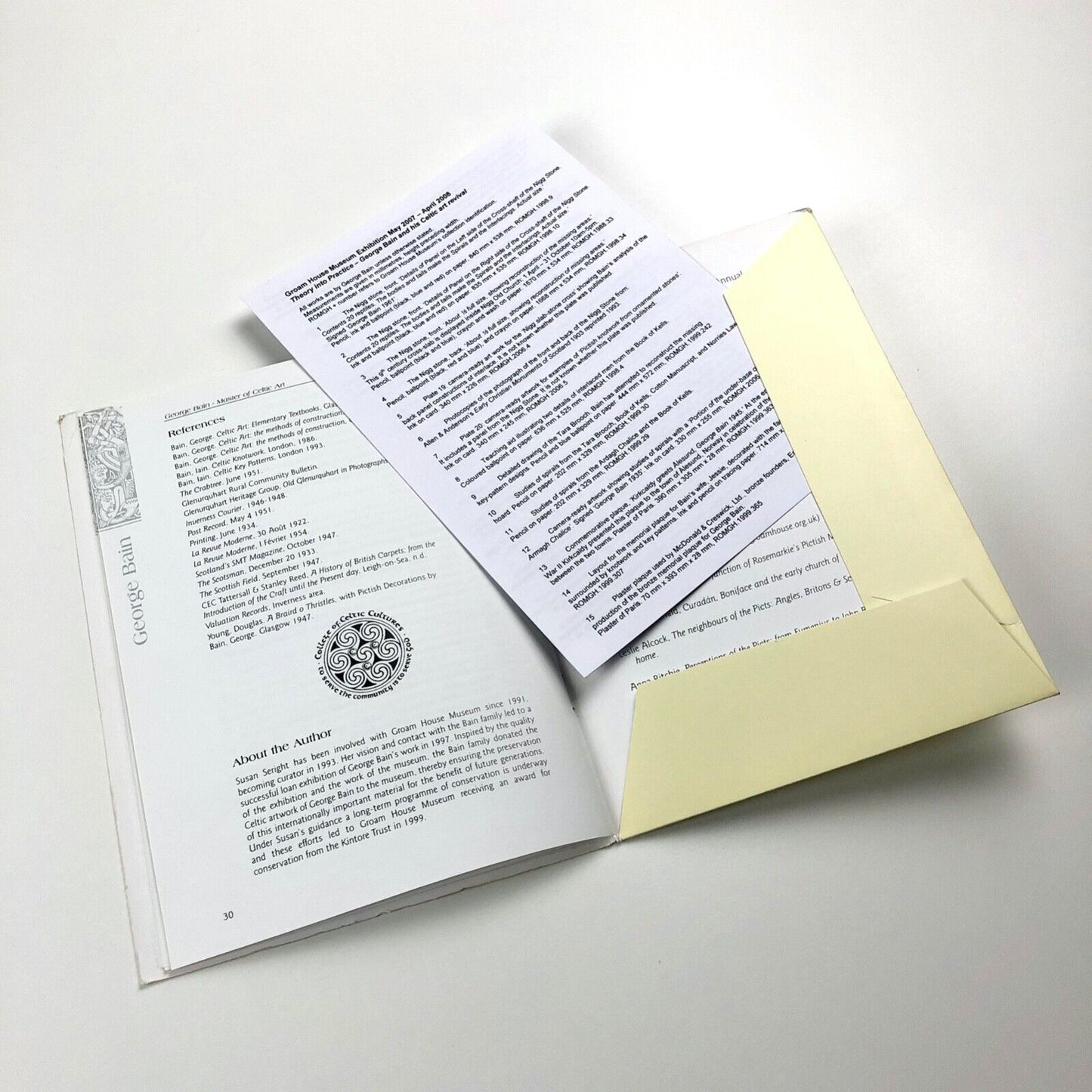 George Bain. Master of Celtic Art by Susan E. Seright | Groam House Museum, 2007