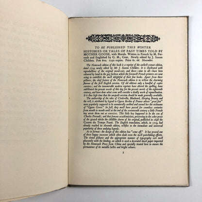The Nonesuch Press – Books for Christmas 1926 and Spring 1926 | Promotional booklet