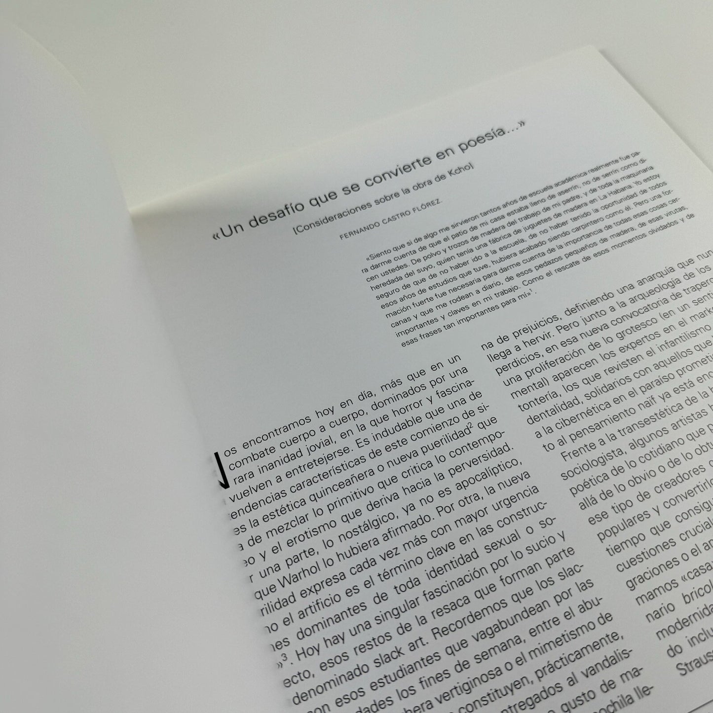 Kcho. Retrasando lo inevitable | Marlborough Madrid catalogue, 2007