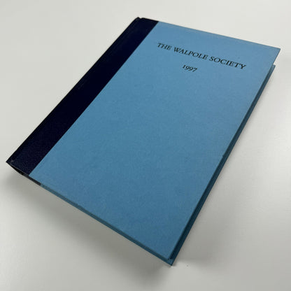 The Fifty-ninth volume of The Walpole Society 1997 LIX