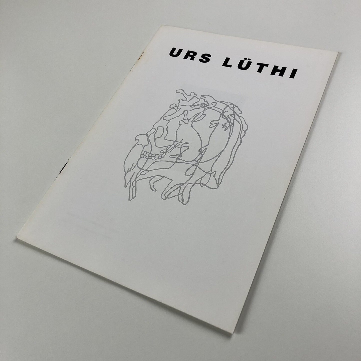 Urs Lüthi | Chapter (Cardiff) | Foreword by Stuart Cameron, 1994 leaflet