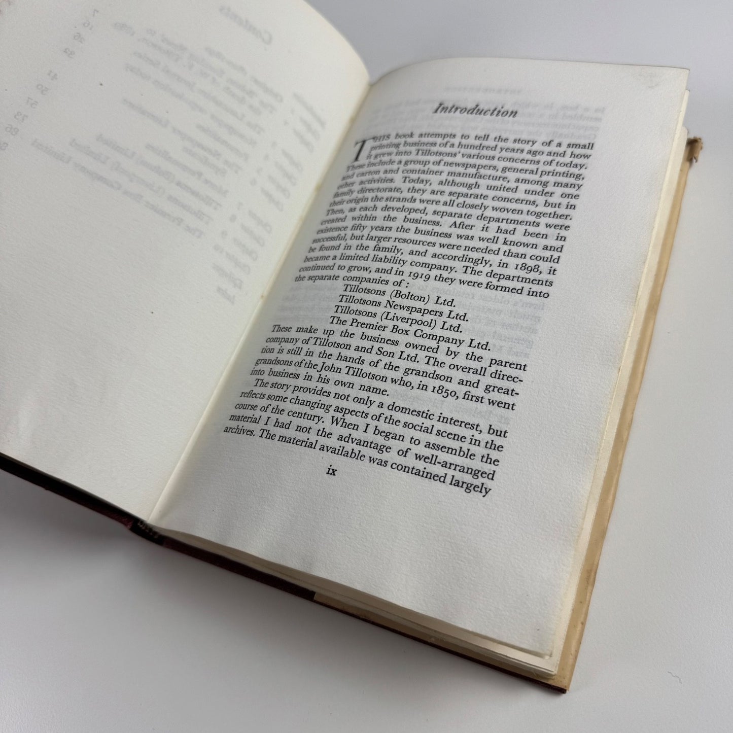 Tillotsons 1850-1950 by Frank Singleton | limited edition, 1950
