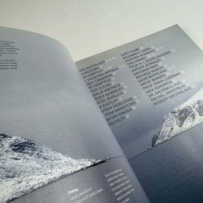 Burning Ice. Art and Climate Change by David Buckland | Cape Farewell, 2006
