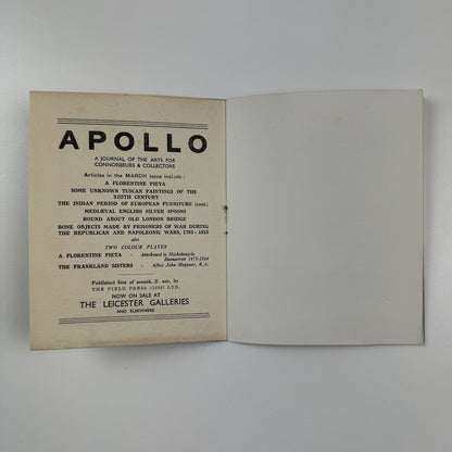 Jacob Epstein – Leicester Galleries | Ernest Brown & Phillips, March-April 1935