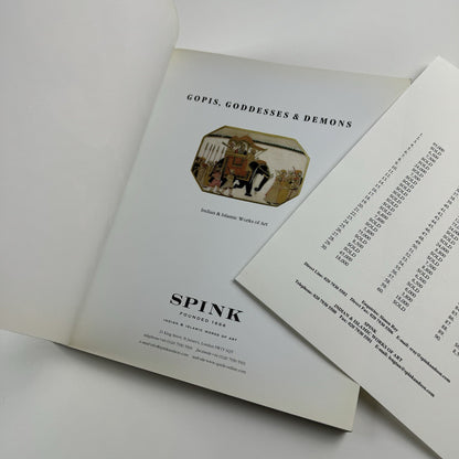 Gopis, Goddesses & demons. Indian & Islamic Works of Art | Art Spink 2000