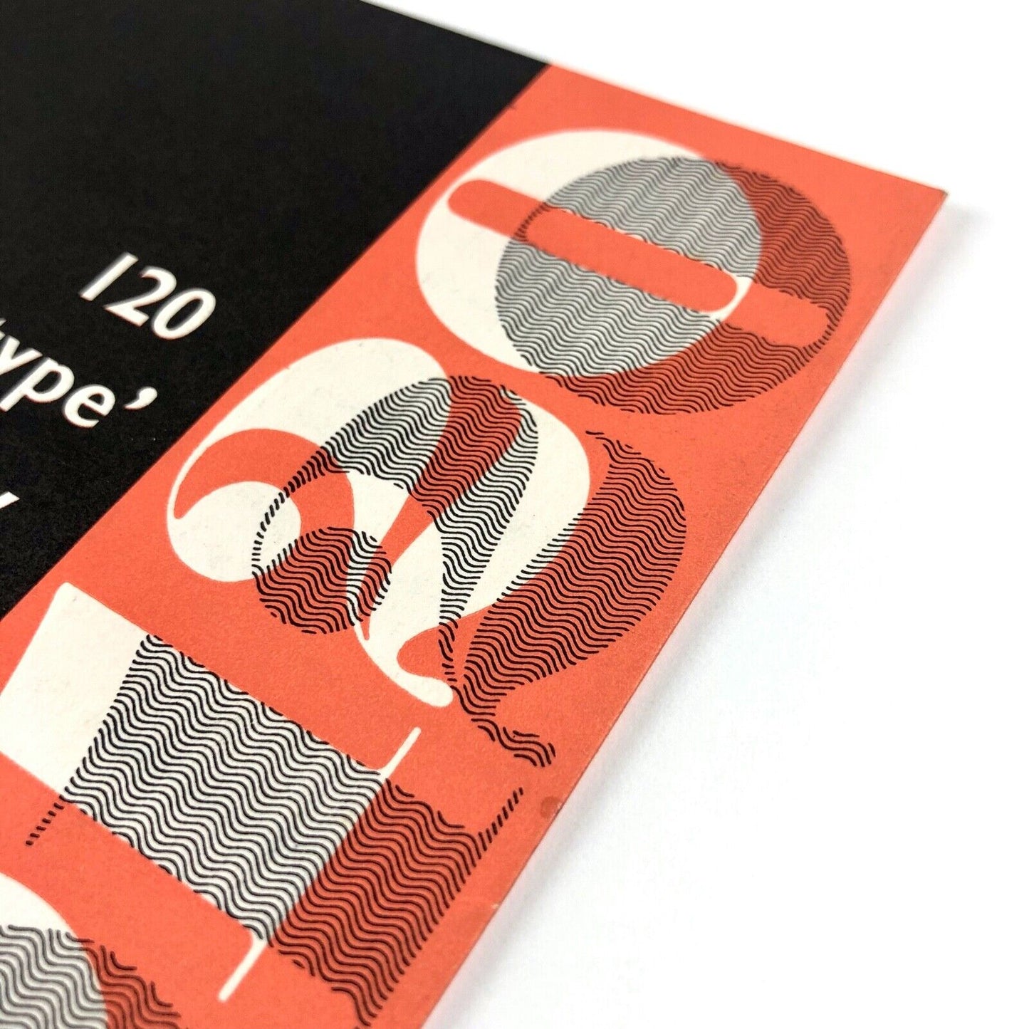 120 Monotype Display Faces | Type specimen booklet, undated
