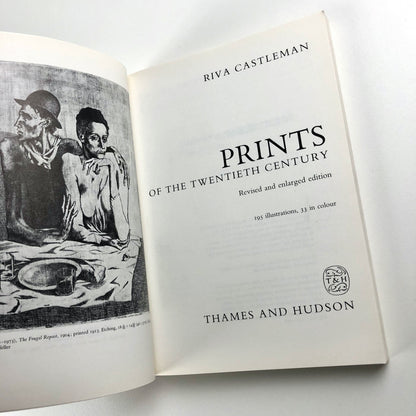 Prints of the 20th Century by Riva Castleman | Thames and Hudson, 1988