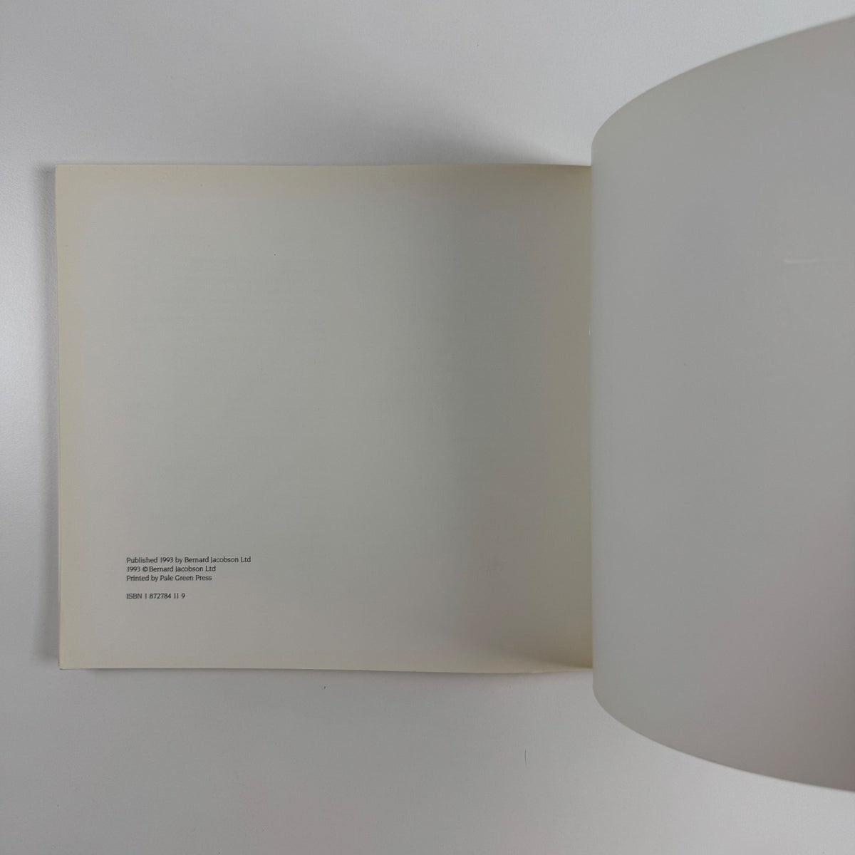 William Tillyer. Fearful Symmetries | Bernard Jacobson Gallery 1993