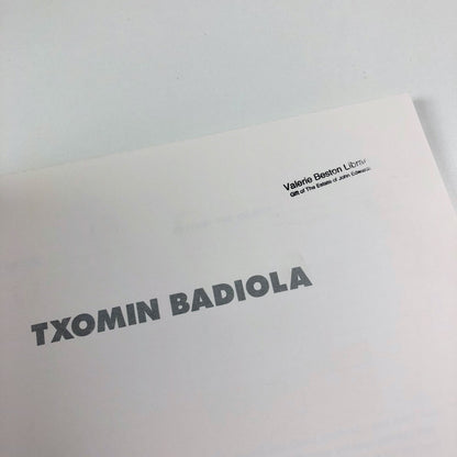 Txomin Badiola | Galeria De Arte Soledad Lorenzo, Madrid exhibition catalogue, 1987