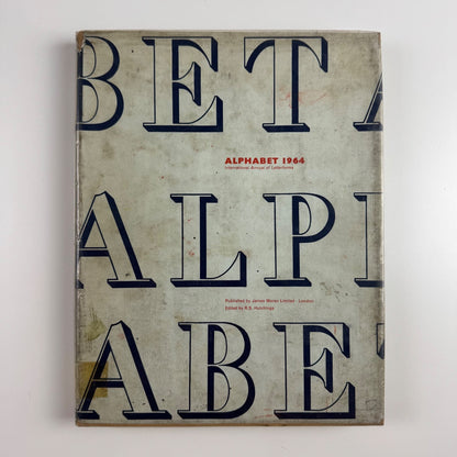 Alphabet 1964. International Annual of Letterforms ed R.S. Hutchings | James Moran, 1964