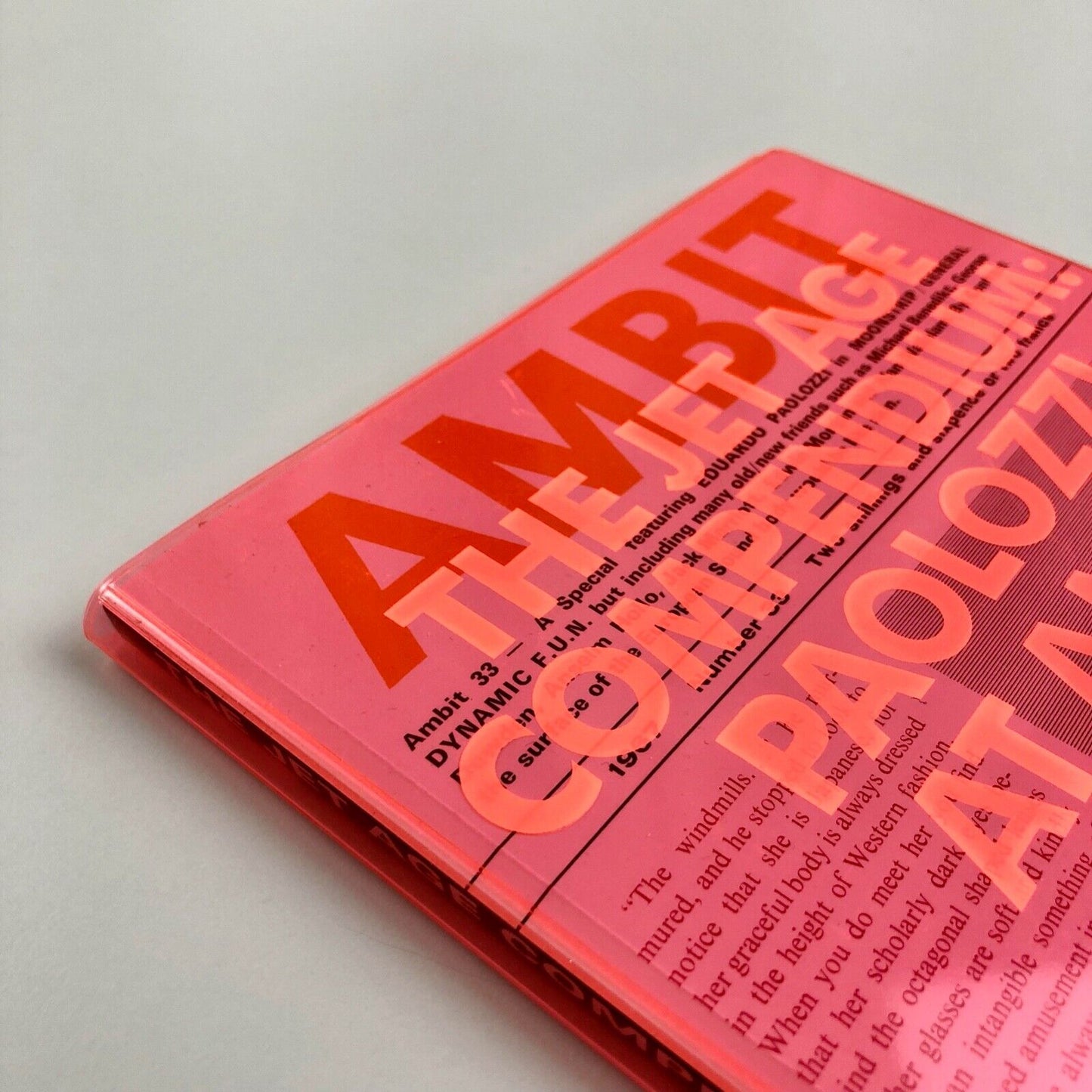 The Jet Age Compendium Paolozzi at Ambit | Four Corners Books, 2010