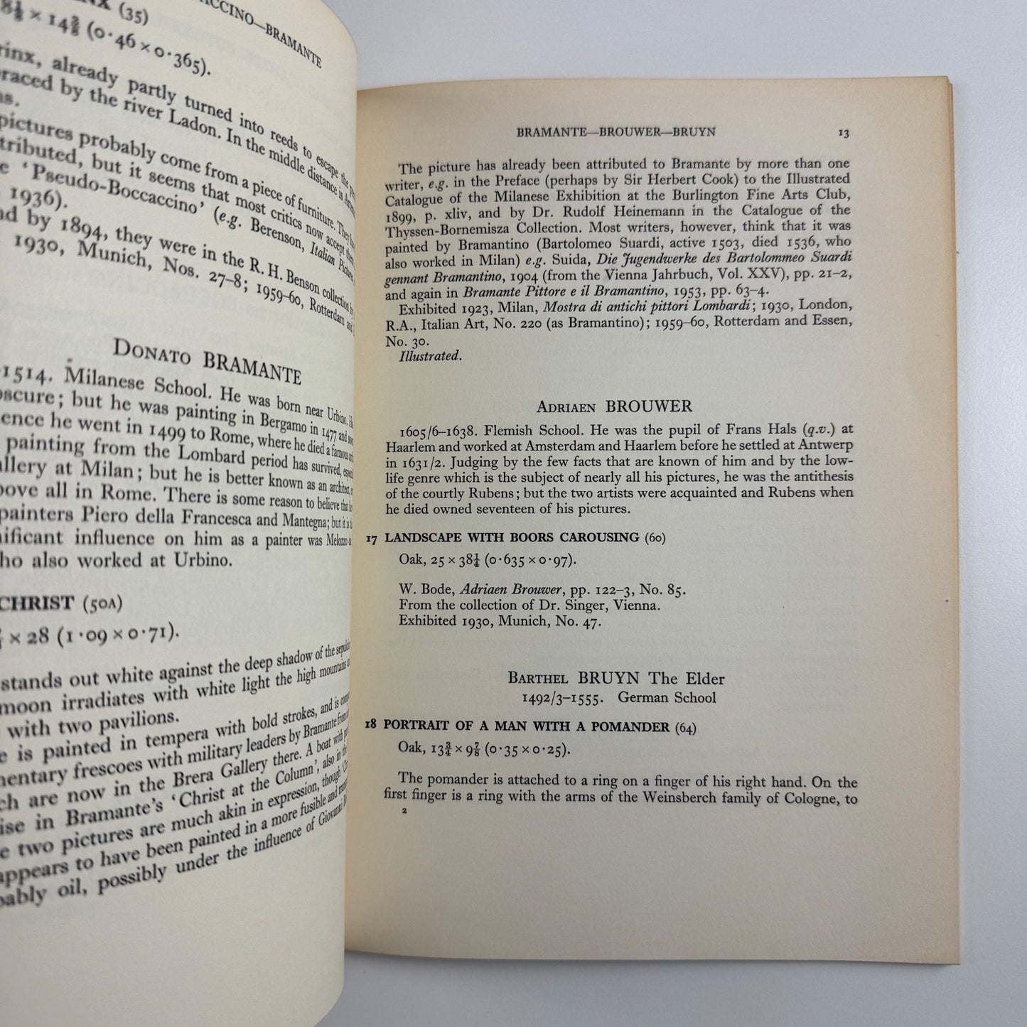 From Van Eyck to Tiepolo Pictures from Thyssen-Bornemisza Collection National Gallery 1961 Text