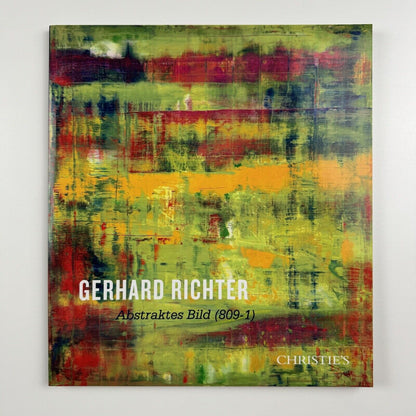 Gerhard Richter. Abstraktes Bild (809-1) | Christie’s New York sale catalogue, 2013