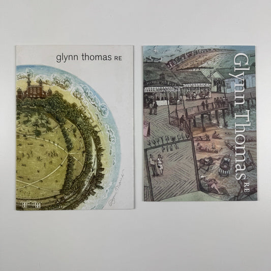 Glynn Thomas RE | Two leaflets on the artist, undated