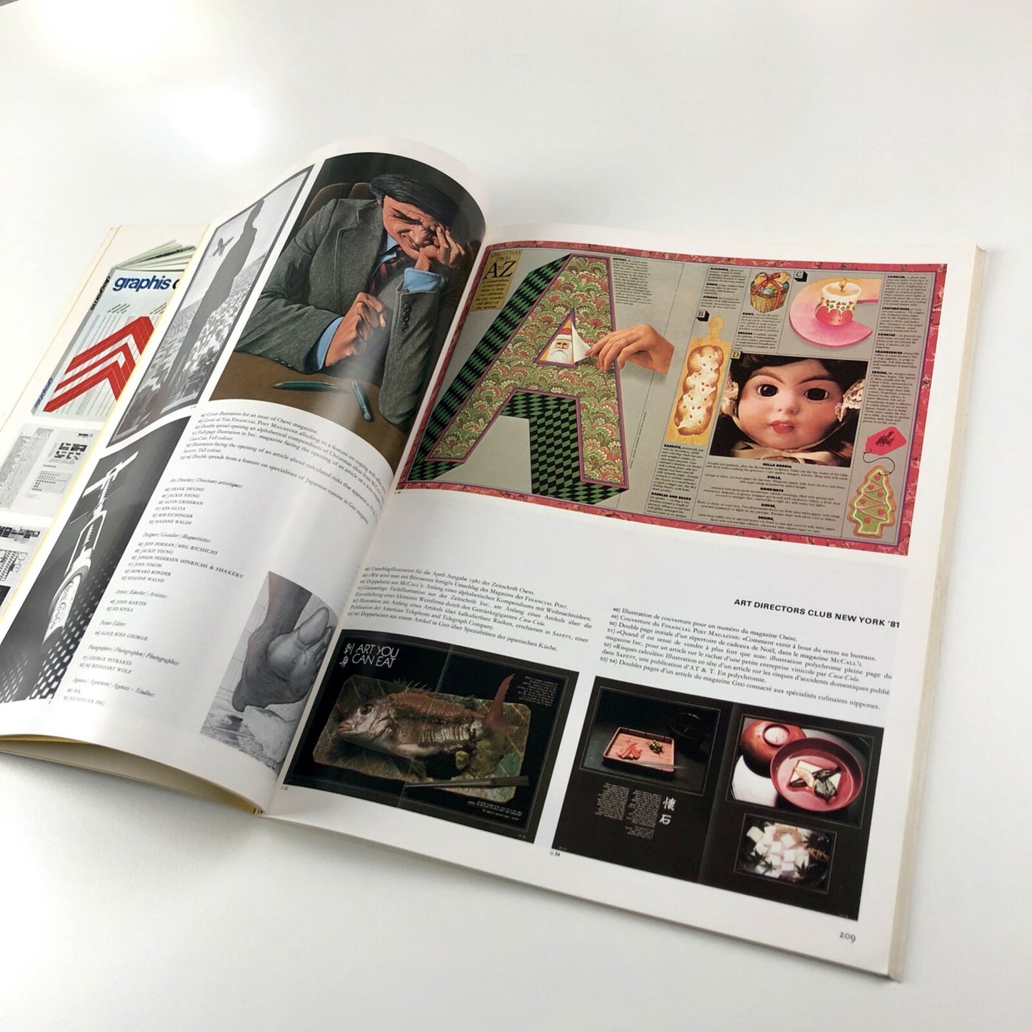 Graphis journal No 215 Vol 37 1981/82. Walter Herdeg | The Graphis Press