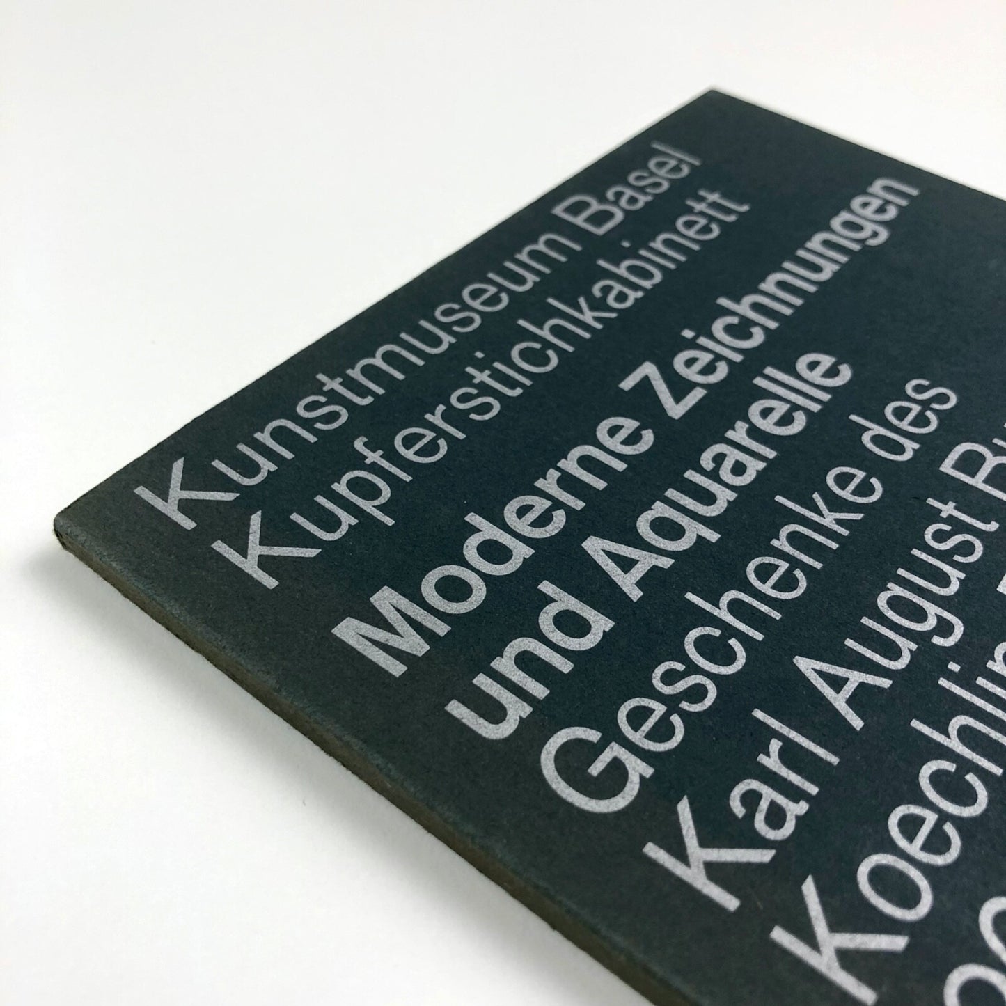 Moderne Zeichnungen und Aquarelle | Kunstmuseum Basel 1968/9
