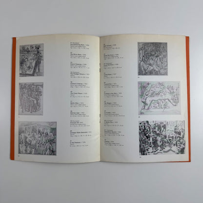 William Roberts Drawings & Watercolours 1915-1968 | d'Offay Couper, 1969 catalogue design by Gordon House