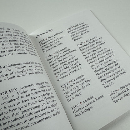 Adam Elsheimer – Devil in the Detail | Pocket guide | Dulwich Picture Gallery, 2006