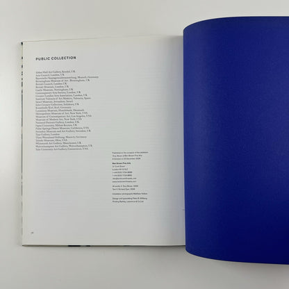 Tony Bevan | Ben Brown Fine Arts exhibition catalogue, 2006